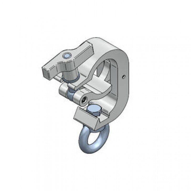 Gancio lighting clamp traliccio Ø48-51mm con manopola - LITEC LIT-ACL5103C