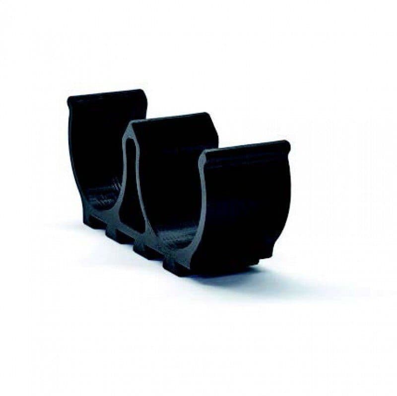 Clip trasporto truss 2 tubi Ø50mm (48-51mm) - LITEC LIT-CL2D50