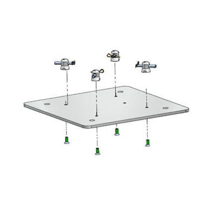 Base a terra universale grande tralicci 29cm - LITEC LIT-FP30M