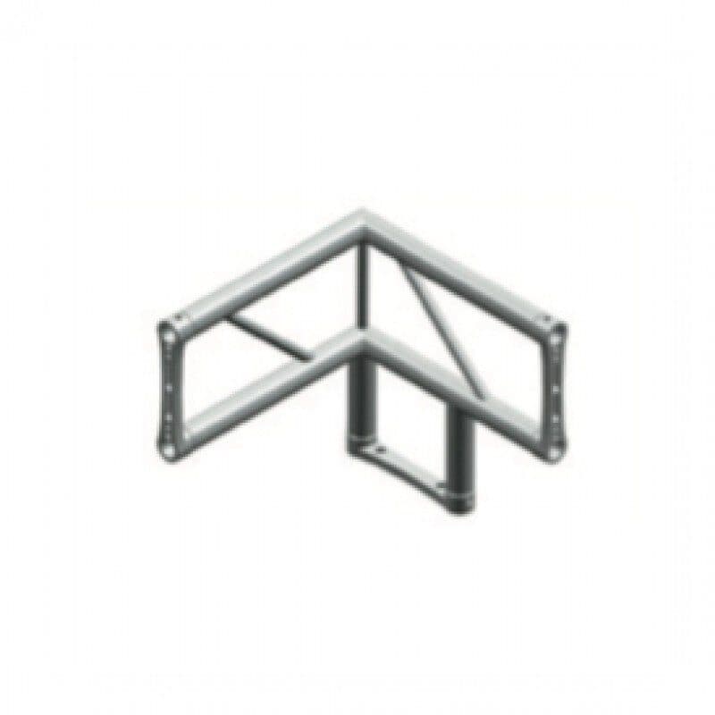 Angolo ST 3 vie 90° destro verticale sez. piatta 25cm - LITEC LIT-FX25SAL3RV
