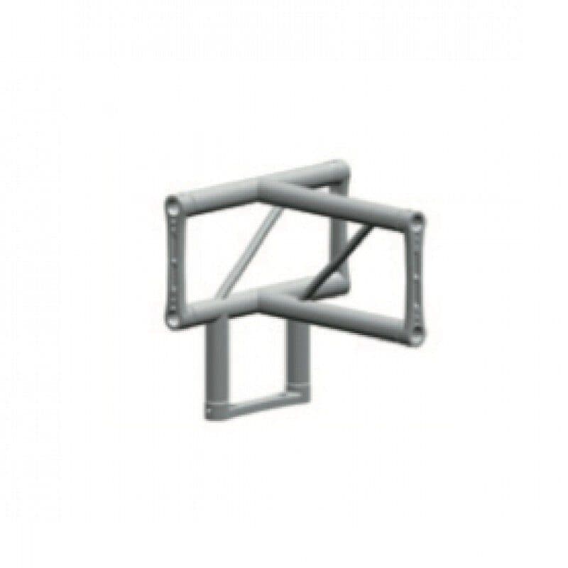 Angolo truss sezione piatta 25cm 4 vie a T verticale - LITEC LIT-FX25SAT4NV