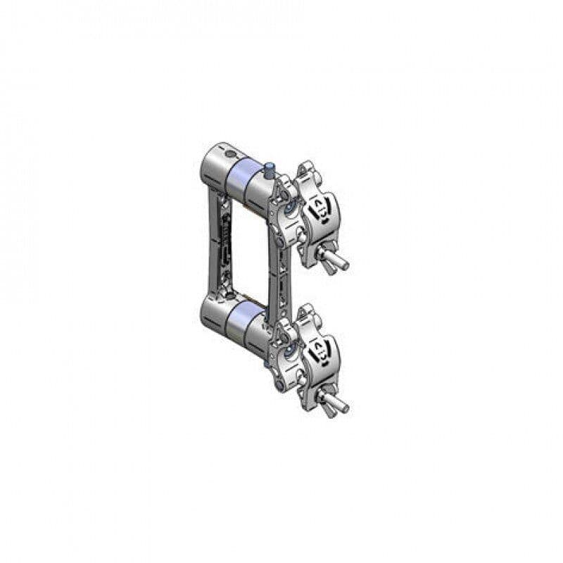 Raccordo mobile ST sezione piatta 29 cm, corto - LITEC LIT-FX30SAACS