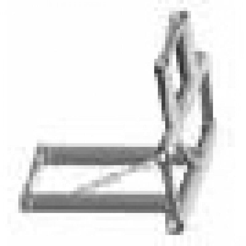 Raccordo a T 4 vie orizzontale ST sezione piatta 29 cm - LITEC LIT-FX30SAT4NP