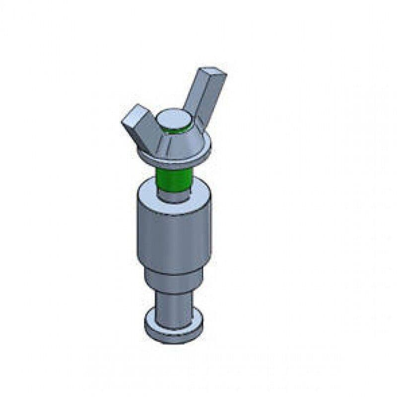 Adattatore 16mm-5/8" M-M10 con galletto - LITEC LIT-HCLK002