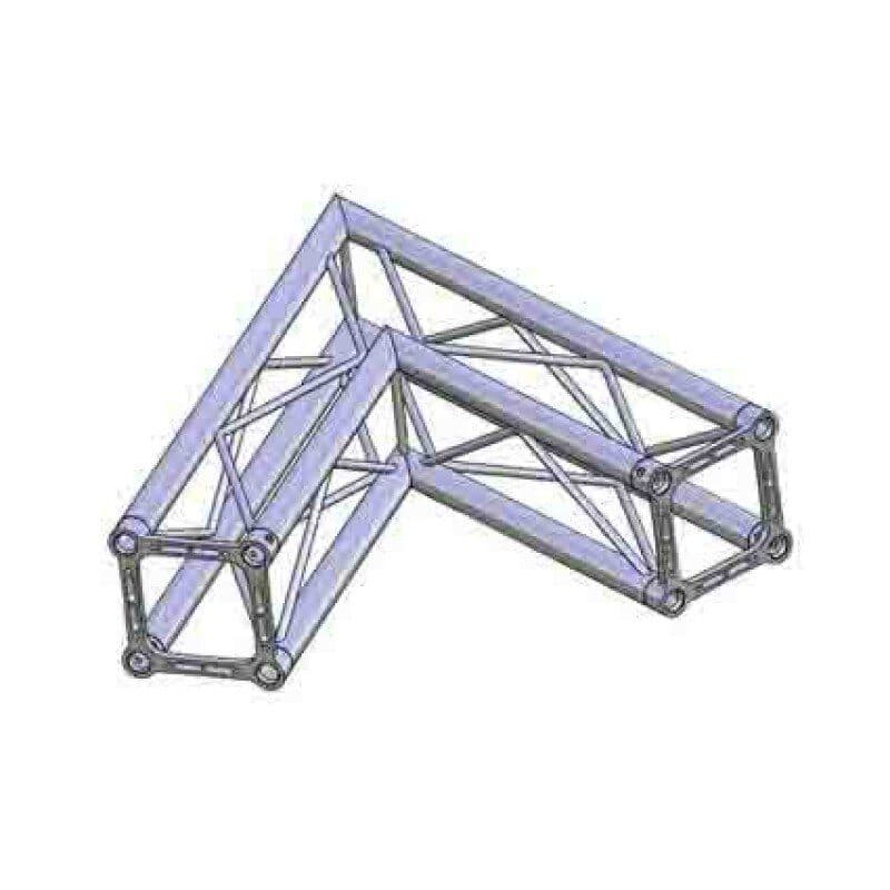 Angolo traliccio ST sezione quadra 25 cm 2 vie 60° - LITEC LIT-QX25SAL2060