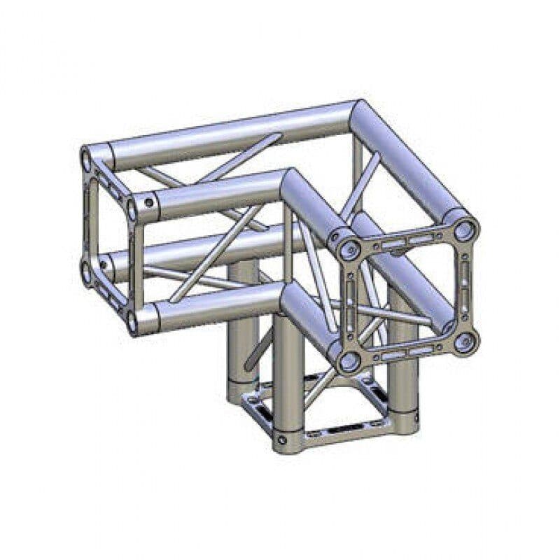 Angolo ST sezione quadra 40 cm, 3 vie 90° - LITEC LIT-QX40SAL3