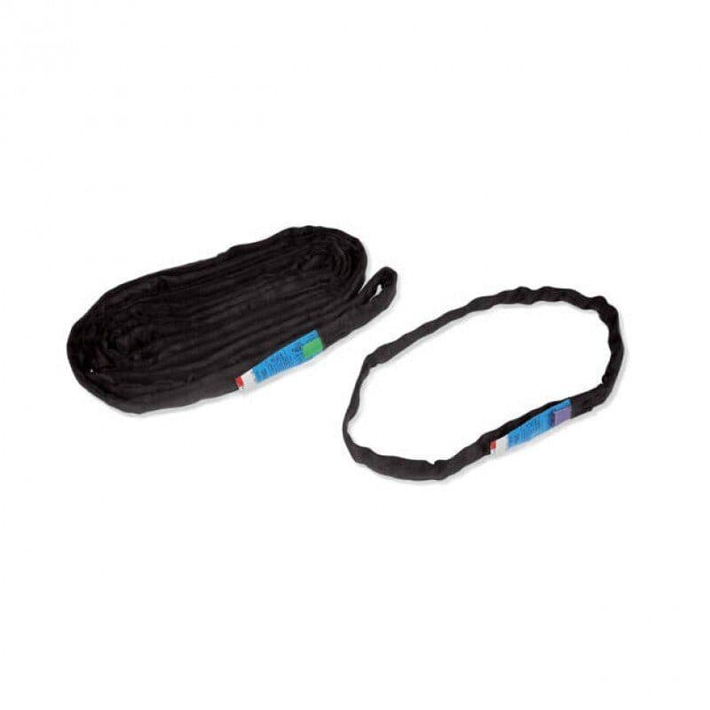 Cinghia ad anello 2 t 1 m EWL nera - LITEC LIT-RGRS202