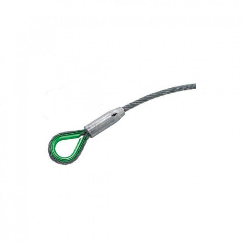 Tirante a fune con redancia verde 10mm 1t 12m - LITEC LIT-RGSW11200