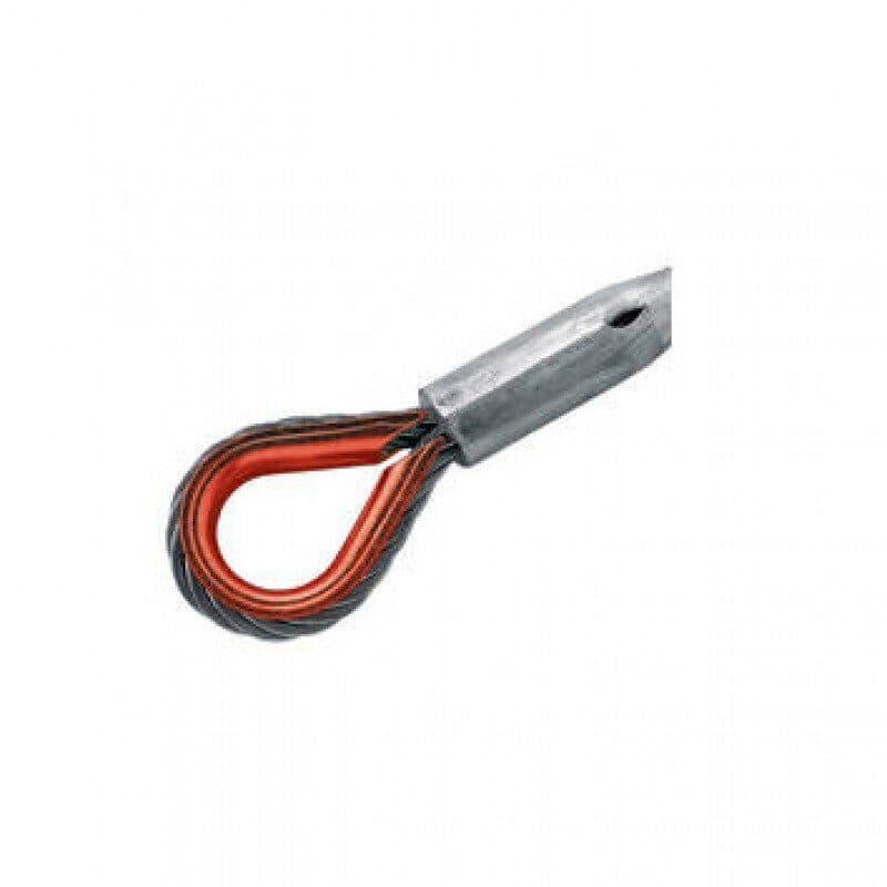 Tirante a fune con redancia rossa 10mm 1t 1,5m - LITEC LIT-RGSW1150