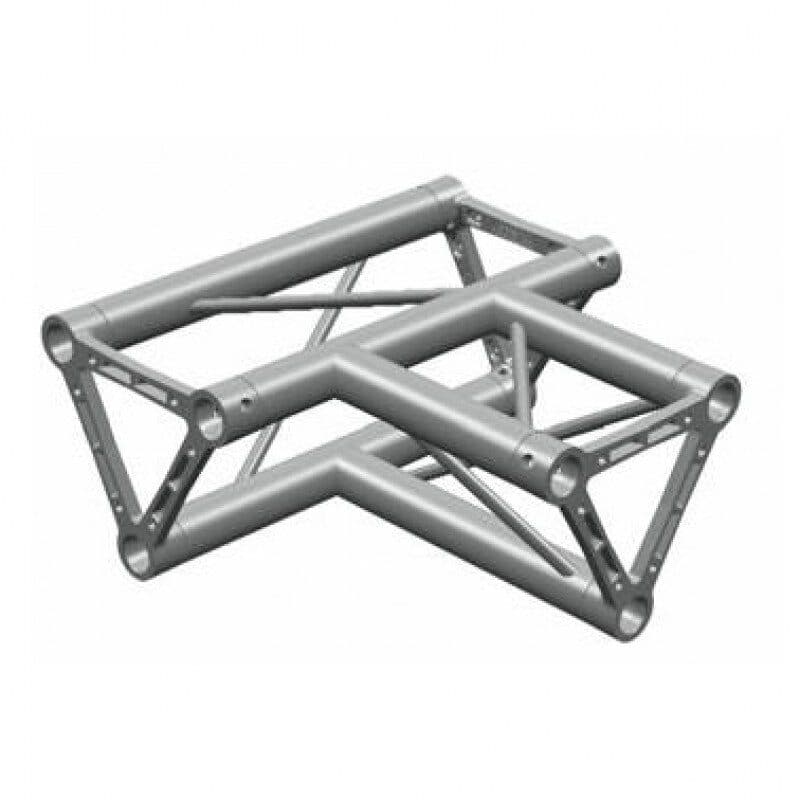 Raccordo ST sezione triangolare 29 cm, 3 vie a T piano - LITEC LIT-TX30SAT3