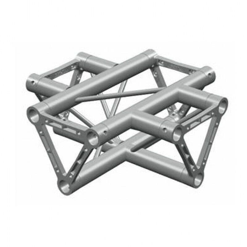 Incrocio ST sezione triangolare 29 cm, 4 vie - LITEC LIT-TX30SAX4