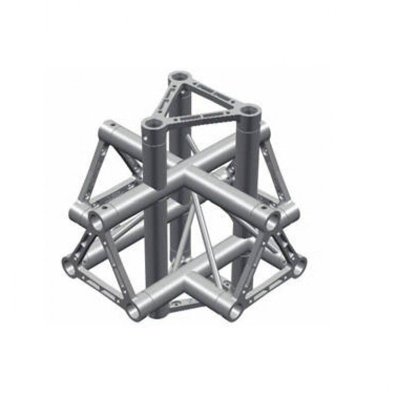 Incrocio ST sezione triangolare 29 cm a 6 vie - LITEC LIT-TX30SAX6