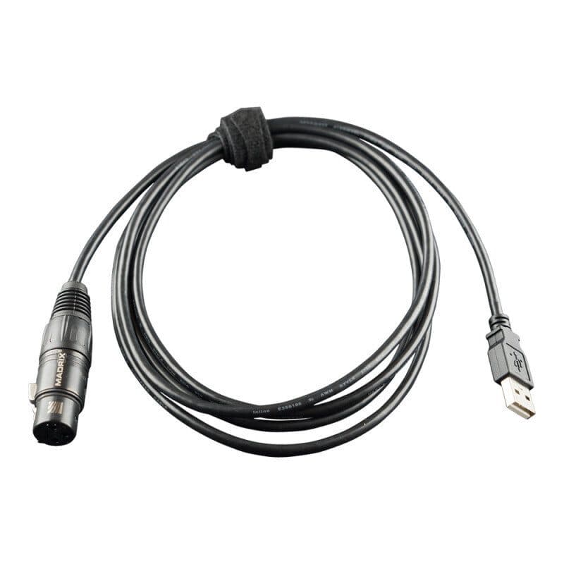 Interfaccia input time code SMPTE USB 2.0 XLR 3-pin - MADRIX USB SMPTE MAD-IA-HW-001016