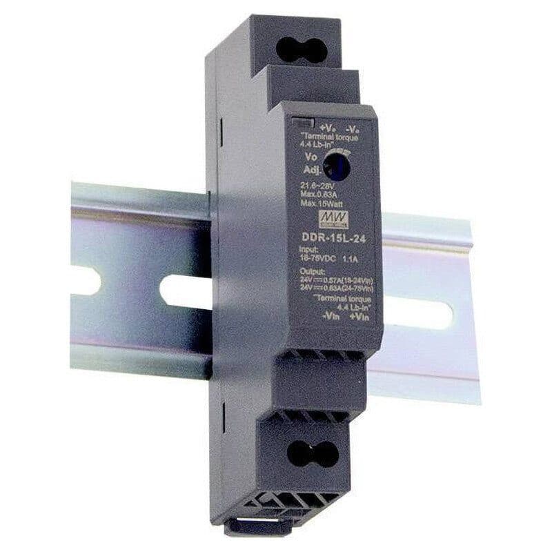 Alimentatore guida DIN 12V 1,25A 15W MEAN WELL - MADRIX MAD-IA-HW-001027
