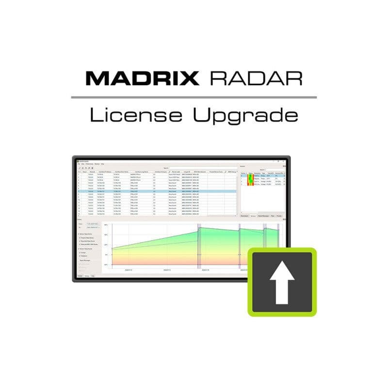 Aggiornamento licenza RADAR Fusion small a Fusion medium - MADRIX MAD-IA-SW-005054