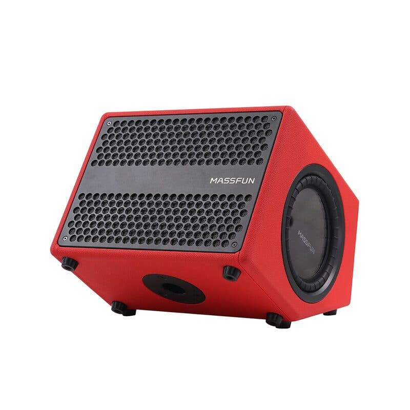 Diffusore esterno portatile 200W 3 canali Combo - Rosso - MUSICCUBE MCU-MF-M1RE