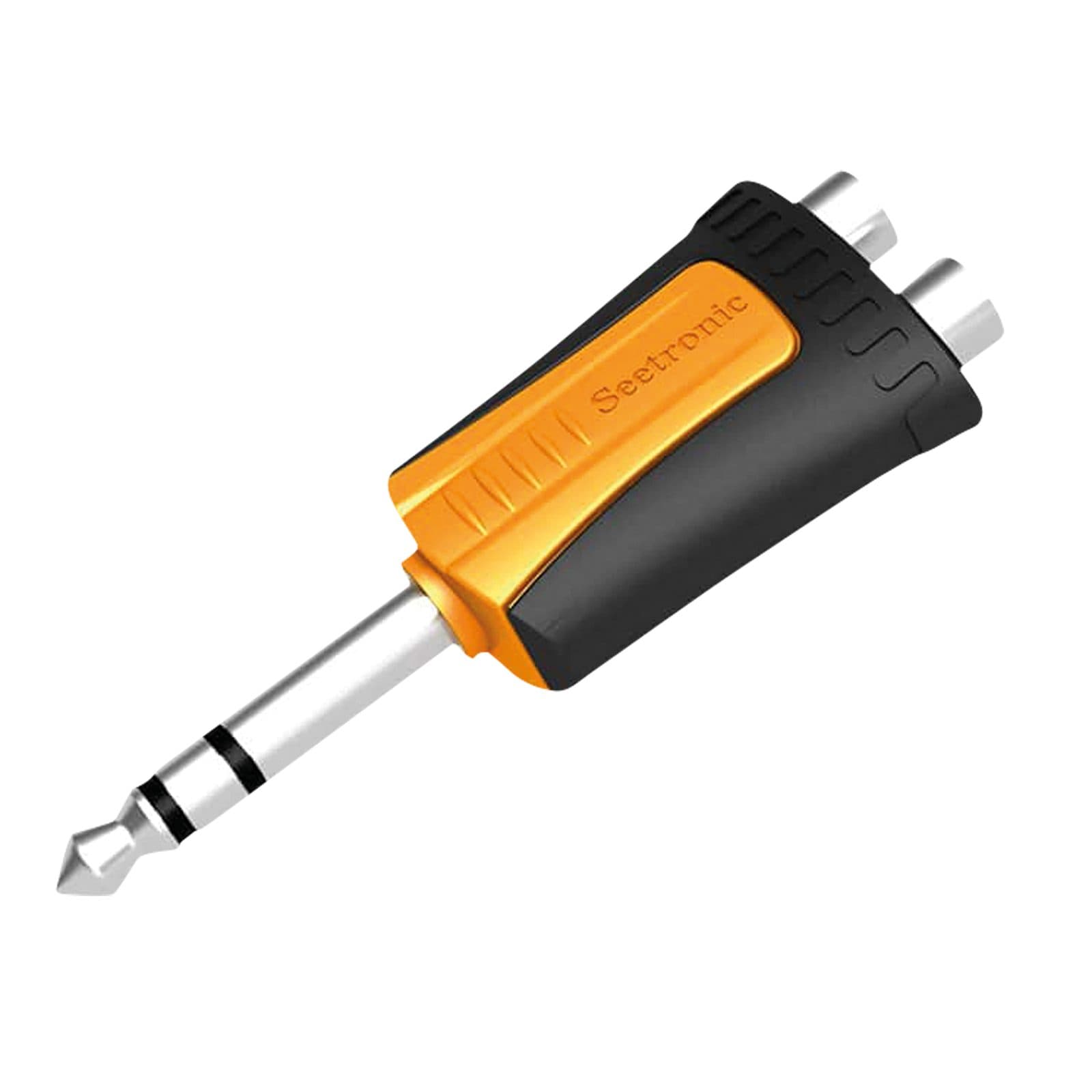Stereo Jack Plug to 2x RCA Female - Seetronic MP32RF