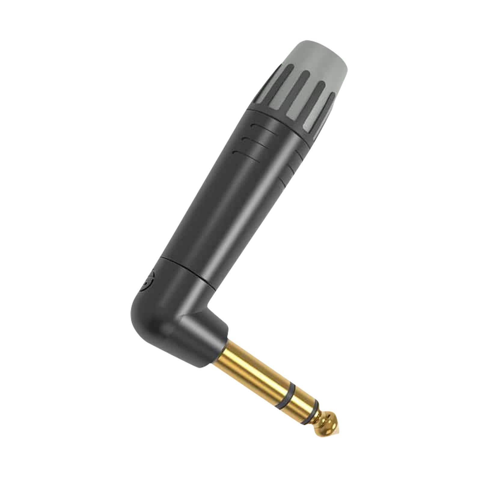 Jack Plug 6.3 mm Stereo - 90° - Seetronic MP3RXBG