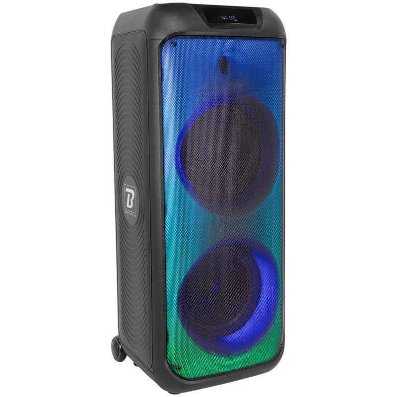 Diffusore portatile attivo 2x10" 900W Bluetooth LED - BOOMTONE DJ MSC-BOOBOOMASTER900