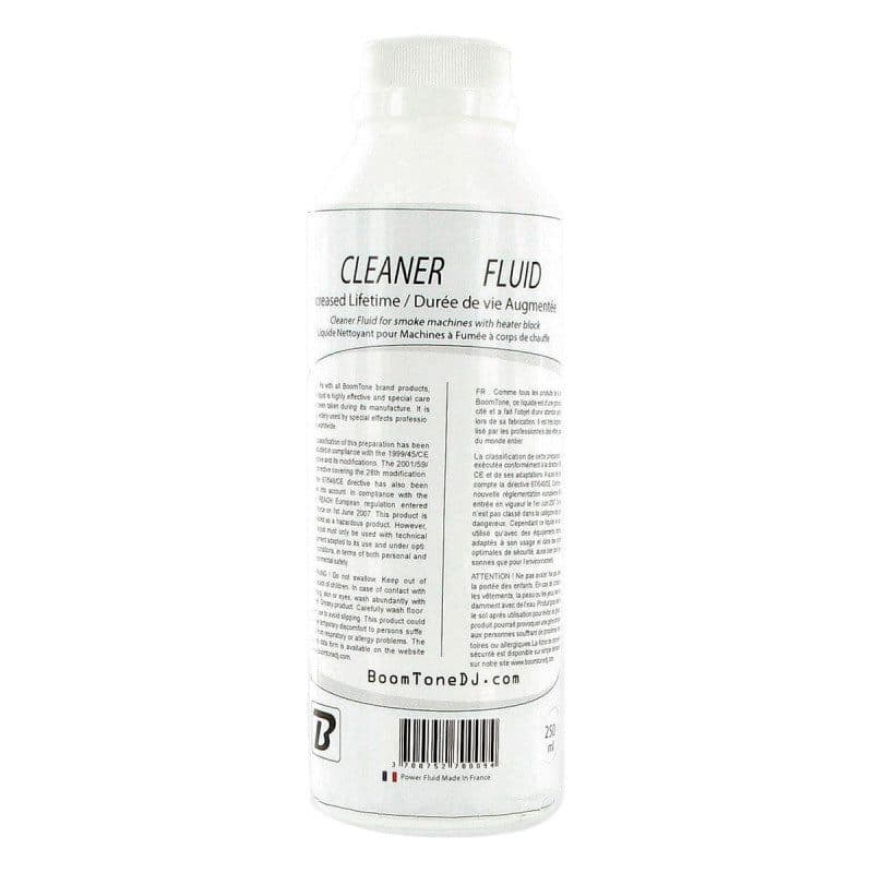 Liquido pulente macchine del fumo 250ml - BOOMTONE DJ MSC-BOOCLEANERFLUID250M