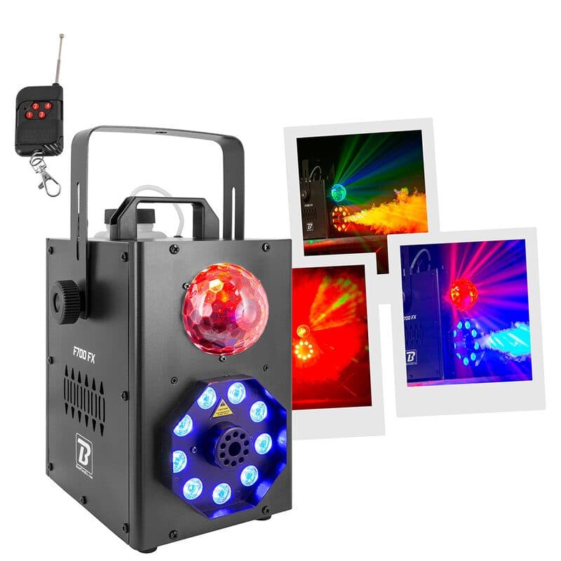Macchina del fumo 700W RGBW 65 m³/min - BOOMTONE DJ MSC-BOOF700FX