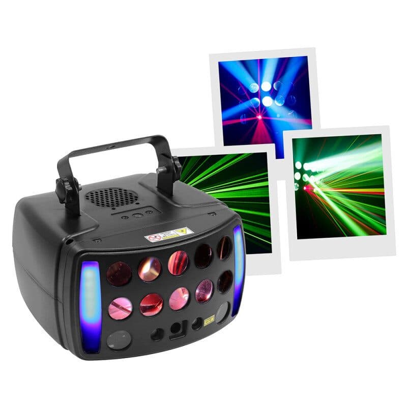 Effetto luce STARLIGHT-LZR 4-in-1 laser RGBW e strobo DMX - Boomtone DJ MSC-BOOSTARLIGHTLZR