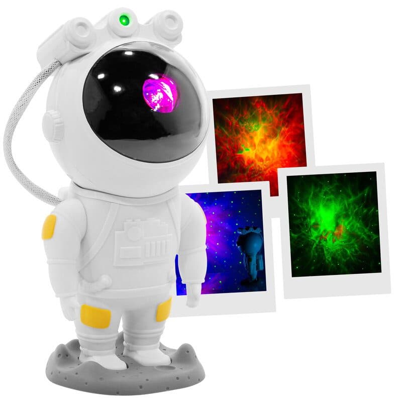 Lampada notturna astronauta RGB laser USB-C ricaricabile - BOOMTONE DJ MSC-BOOSTARMAN