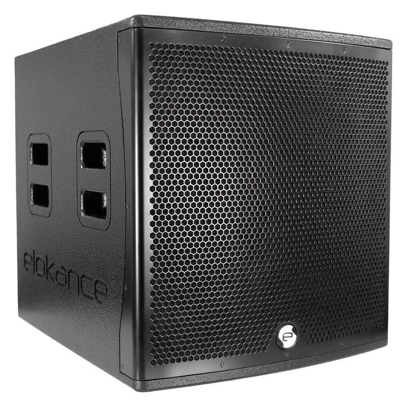 Subwoofer mono attivo 18" MK2 500W RMS - ELOKANCE MSC-ELOELOSUB18AMONOMK2