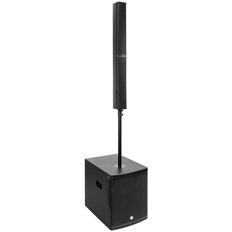 Sistema PA amplificato 1600W sub 12" 2 satelliti Bluetooth - ELOKANCE e-Slim 212