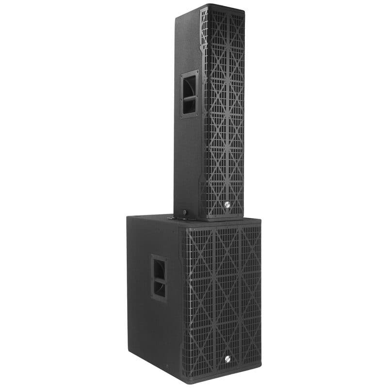 Diffusore a colonna attivo 3 vie sub 15" 1700W RMS - ELOKANCE MSC-ELOTOWER15MAX