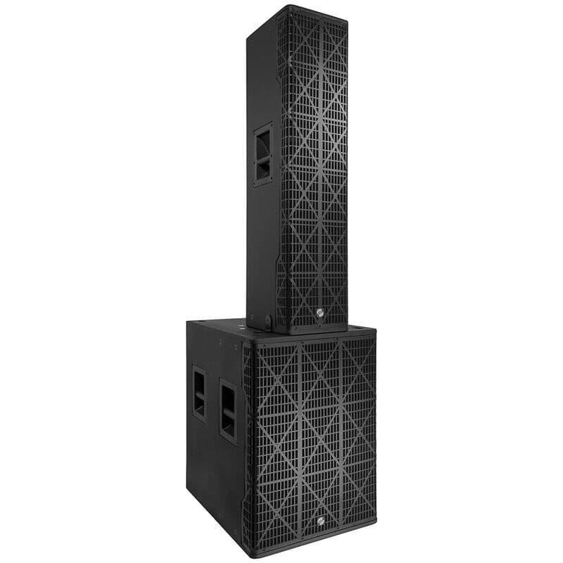 Diffusore line array attivo 3400W sub 18" Bluetooth - ELOKANCE Tower 18