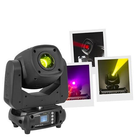 Testa mobile spot LED 100W 13° modalità Totem - EVOLITE MSC-EVOEVOSPOT100CR