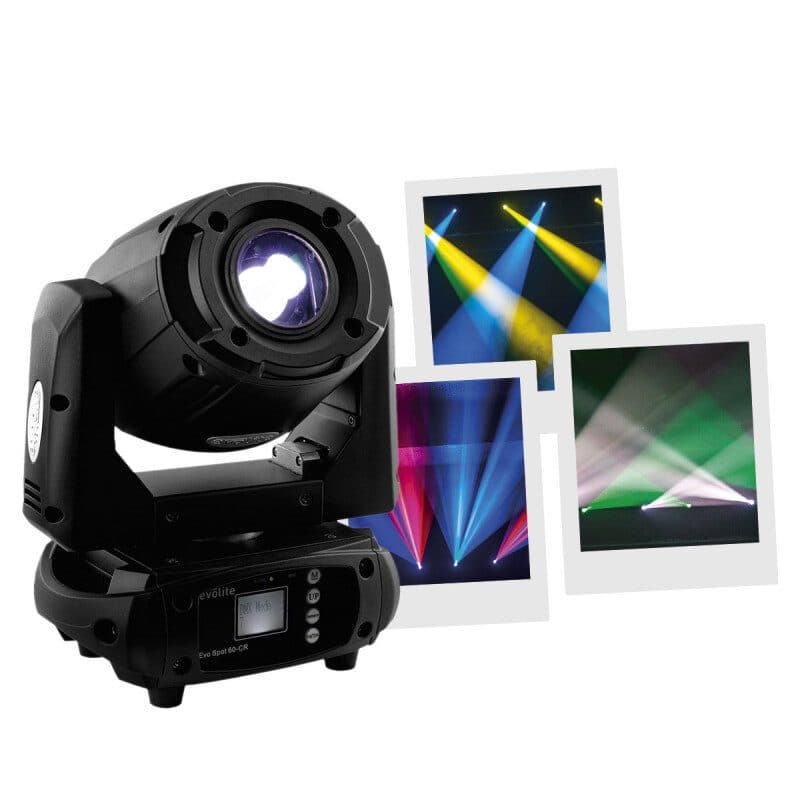 Testa mobile spot LED 60W Compact Range - EVOLITE MSC-EVOEVOSPOT60CR
