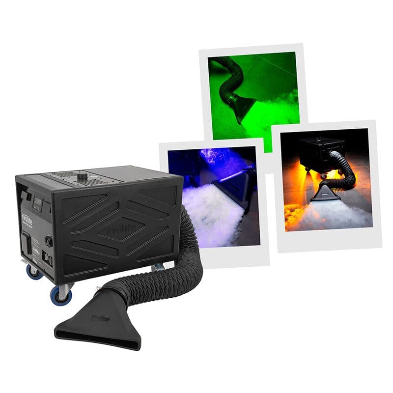 Macchina nebbia pesante 3000 W 25 L DMX tubo 1,5 m - Evolite MSC-EVOHEAVYFOG3000P