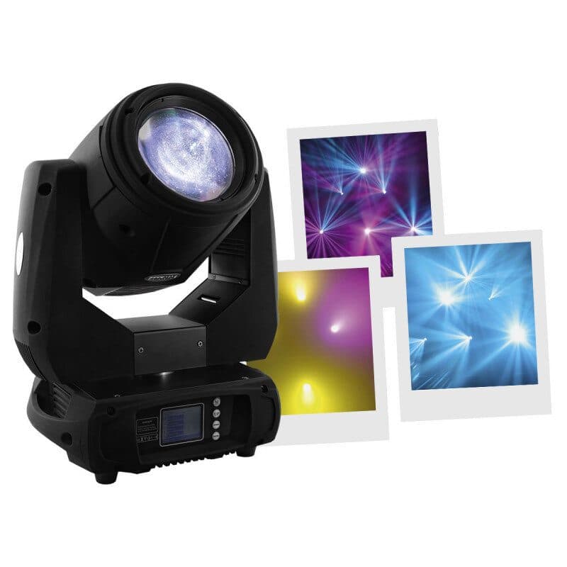 Testa mobile beam Osram 230W 2,5° W-DMX - EVOLITE MSC-EVOMOVINGBEAM7R