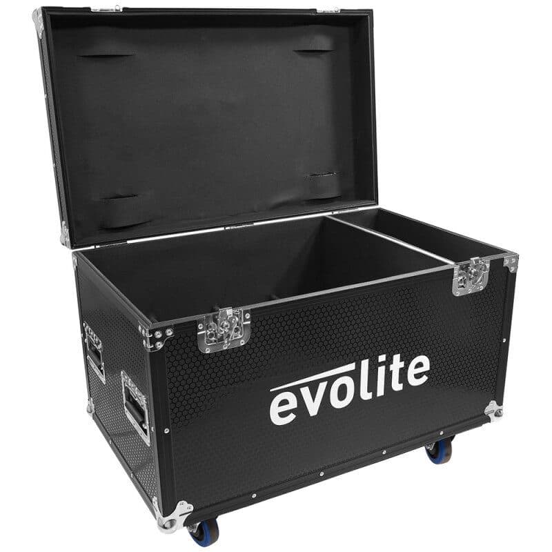 Flight case per 8 faretti PARCOB150 RGBW IP - EVOLITE MSC-EVOPARCOB150RGBW8IN1