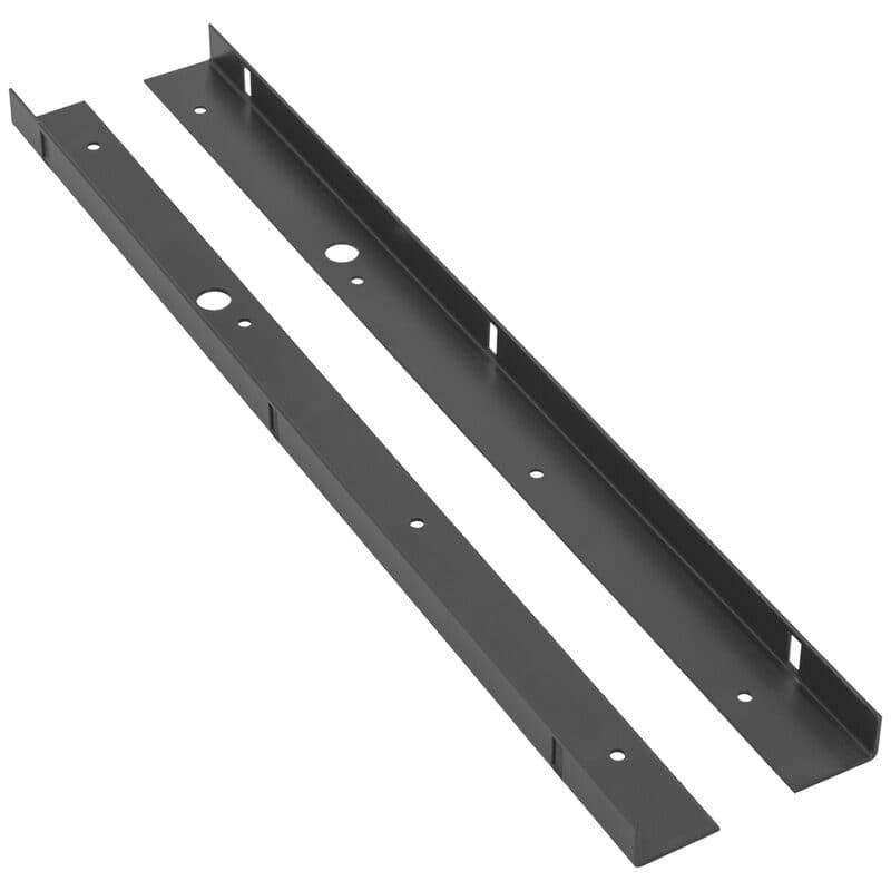 Staffe rack 19" per console Promix 12 acciaio nero - HPA MSC-HPAPROMIX12RM