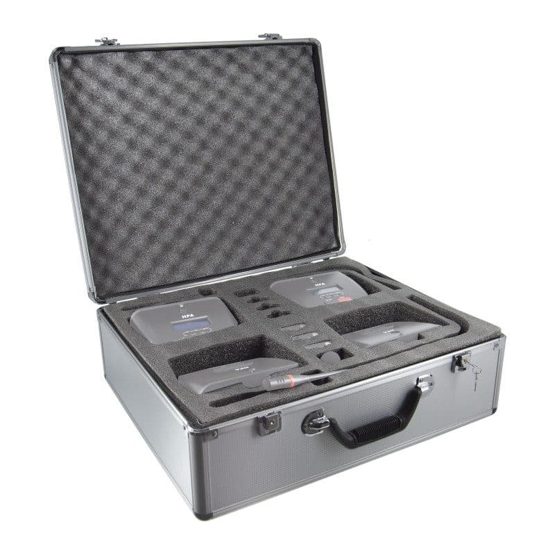 Valigia trasporto 8 microfoni tavolo SC-2288 - HPA MSC-HPASC2288FC8