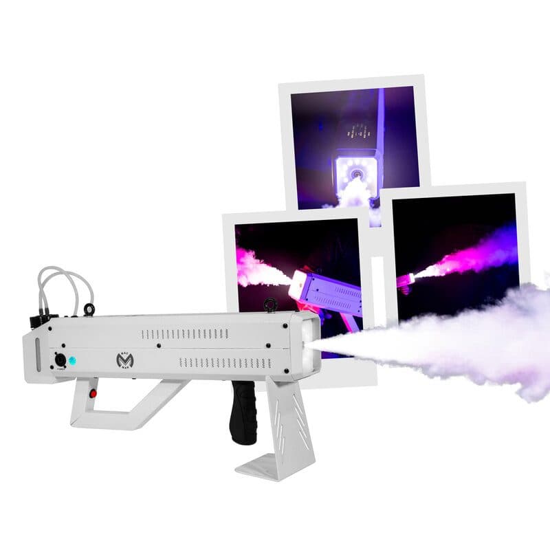 Macchina del fumo effetto CO2 bianca getto 6 m - MAC MAH MSC-MACFOGBLASTER1000WH
