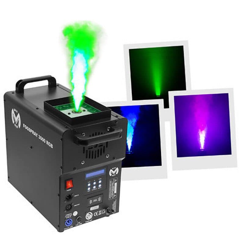 Macchina fumo verticale 3000W LED RGB getto 6-8 m - MAC MAH MSC-MACFOGSPRAY3000RGB