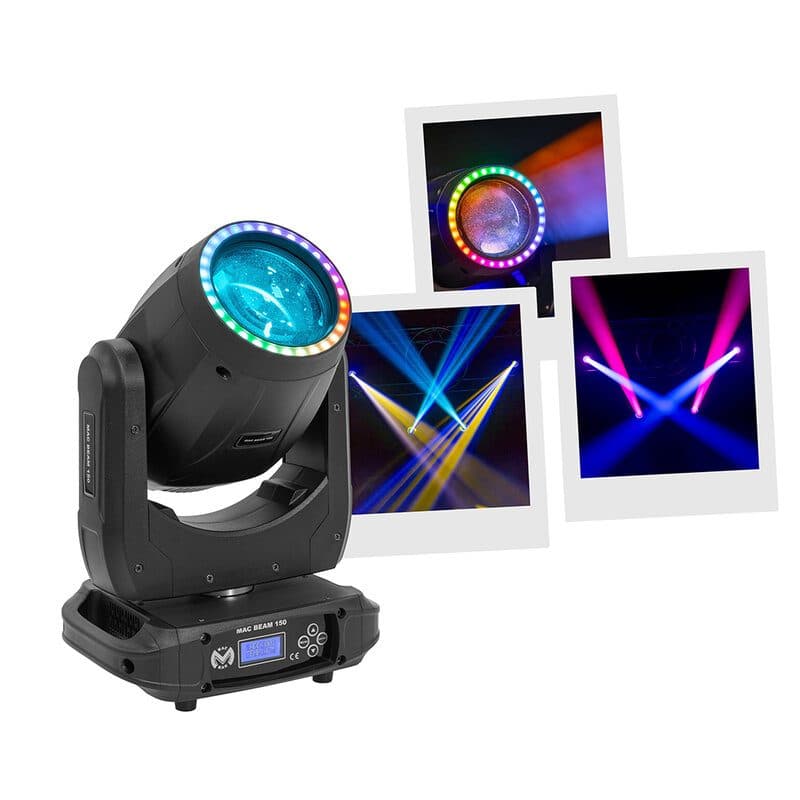 Testa mobile beam LED 150W 2,5° 16ch DMX - MAC MAH MSC-MACMACBEAM150
