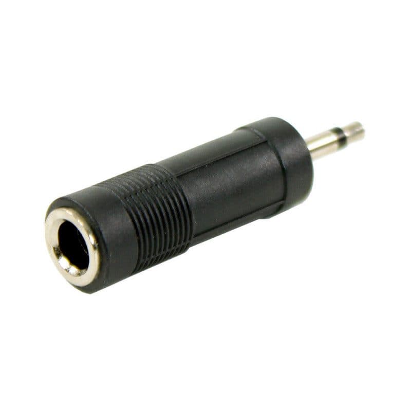Adattatore jack mono femmina - mini-jack mono maschio in metallo - PLUGGER MSC-PLUADAPJFMMMMEAS
