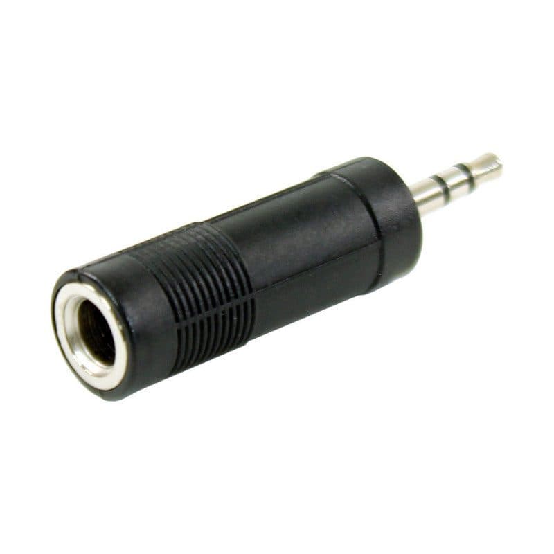 Adattatore jack stereo femmina - mini-jack stereo maschio in metallo - PLUGGER MSC-PLUADAPJFSMMSEAS