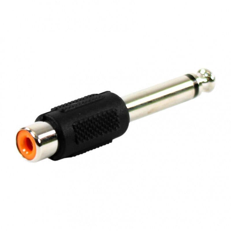 Adattatore RCA femmina - jack mono maschio in metallo - PLUGGER MSC-PLUADAPRF0JMMEAS