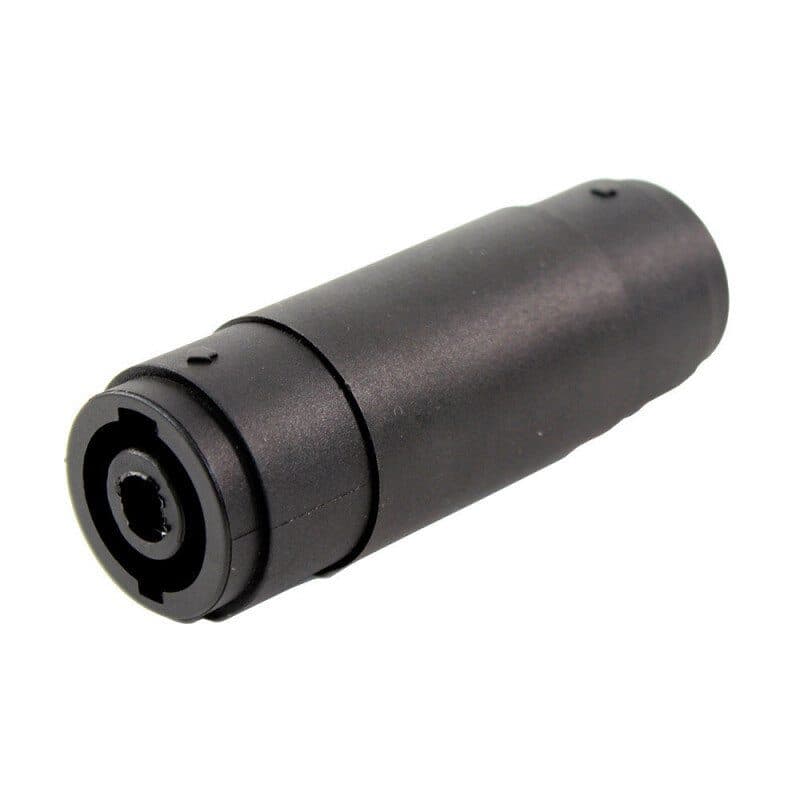 Adattatore speakON femmina-femmina a barilotto - PLUGGER MSC-PLUADAPSF0SF0EAS