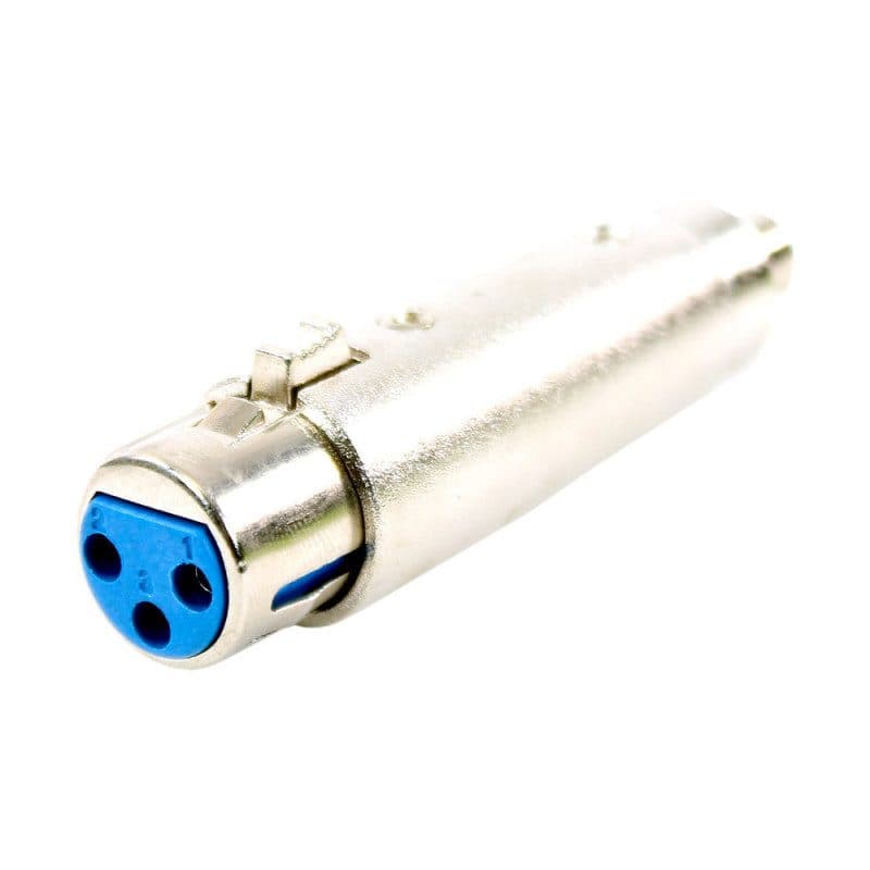 Adattatore XLR femmina - RCA femmina, connettore metallo - PLUGGER MSC-PLUADAPXF3RF0EAS