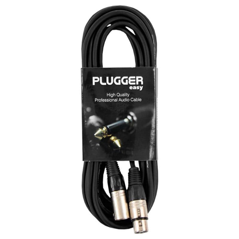 Cavo XLR F-XLR M 6 m - PLUGGER MSC-PLUCABSXF3XM36M00EAS
