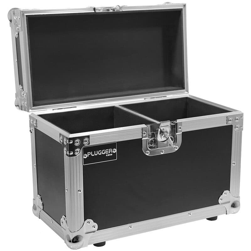 Flight case in legno per 2 teste mobili - PLUGGER CASE MSC-PLUFLIMOVINGHEAD