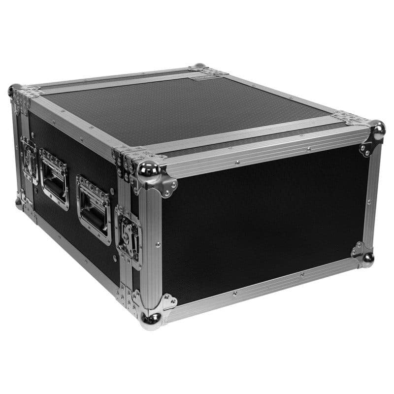 Flight case rack 6U 19" slitta dadi entrambi i lati - PLUGGER CASE MSC-PLUFLIRACK6U