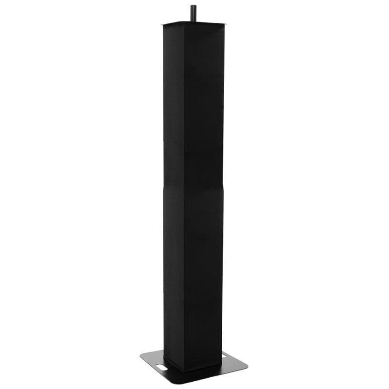 Totem regolabile 106-195 cm, adattatore 35 mm, lycra nera - PLUGGER MSC-PLUTOT200RBK